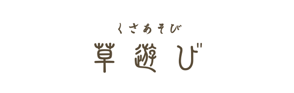 草遊び